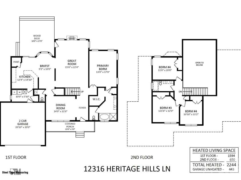 12316 Heritage Hills Lane, Charlotte, NC 28269.  MLS# CAR4285911, YatesRealty ID 33886. 
