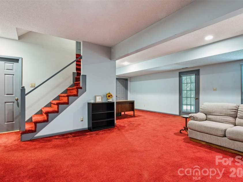 7935 Altacrest Drive, Concord, NC 28027.  MLS# CAR4395128, YatesRealty ID 33889. Basement