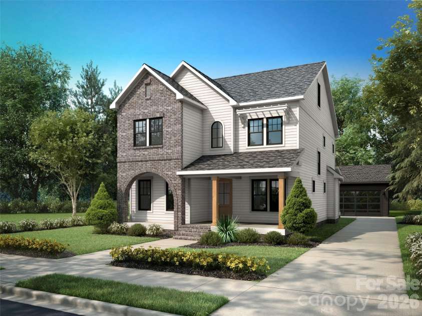 2205 Shenandoah Avenue, Charlotte, NC 28205.  MLS# CAR4384232, YatesRealty ID 33902. Artist Rendering
