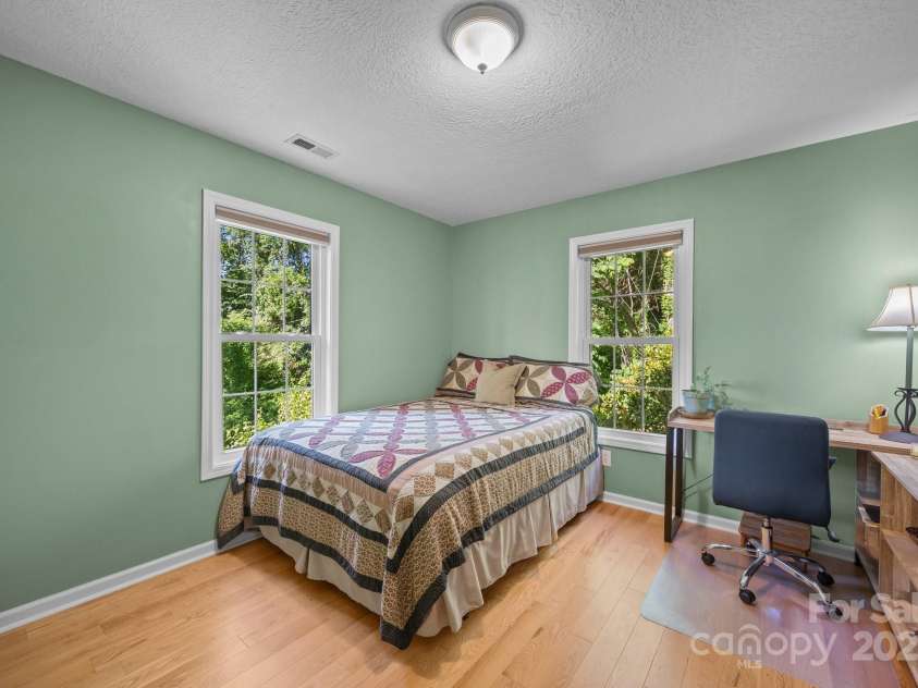 73 Waters Road, Asheville, NC 28805.  MLS# CAR4272719, YatesRealty ID 33907. Main Level Bedroom 3