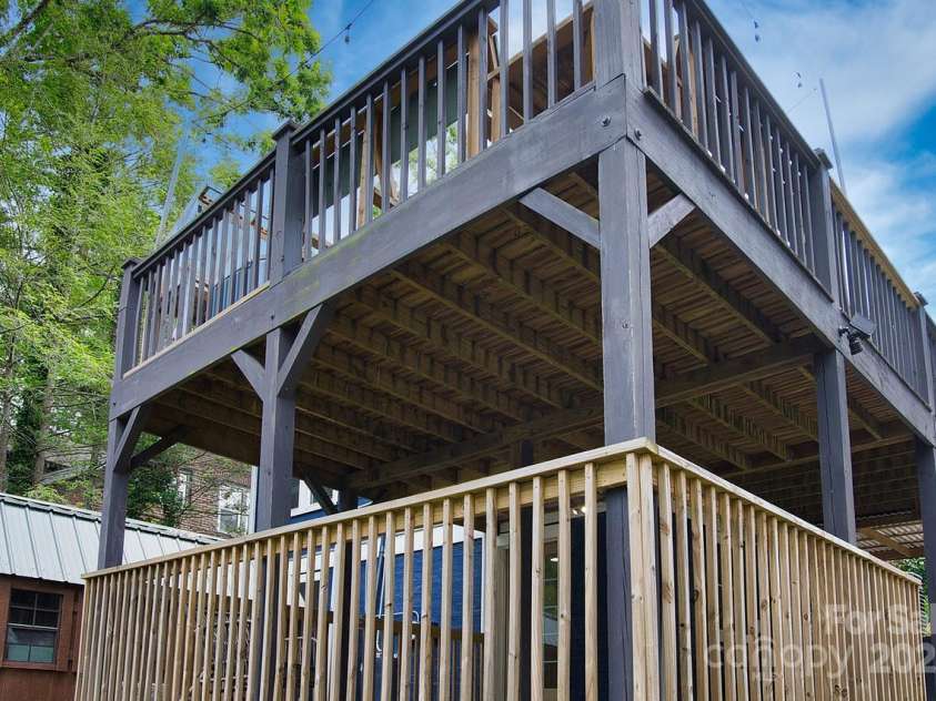 107 Riverview Drive, Asheville, NC 28806.  MLS# CAR4275298, YatesRealty ID 33909. Double Decker Porches