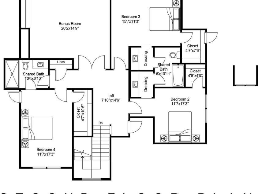 lot 4 Holbrook Road, Fort Mill, SC 29715.  MLS# CAR4221647, YatesRealty ID 3391. Second Floor