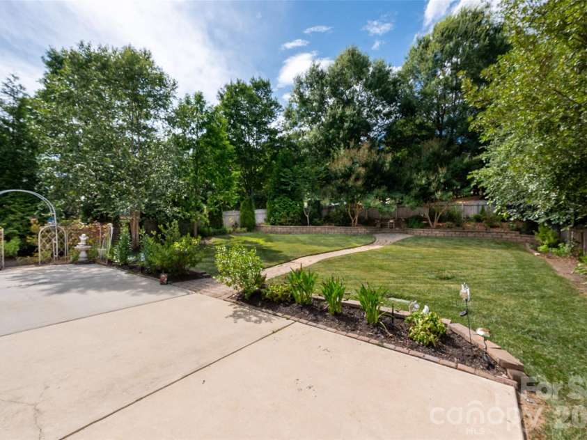 3218 Dunbar Lane, Indian Land, SC 29707.  MLS# CAR4394627, YatesRealty ID 33910. Back Yard with Awning