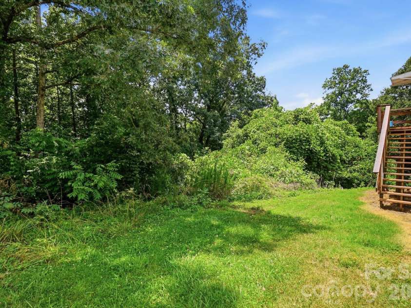 121 Piedmont Drive, Lawndale, NC 28090.  MLS# CAR4398132, YatesRealty ID 33915. Rear Yard