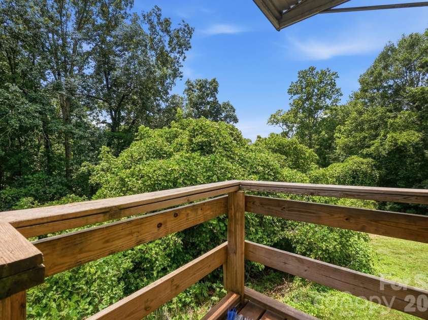 121 Piedmont Drive, Lawndale, NC 28090.  MLS# CAR4398132, YatesRealty ID 33915. View from rear covered entry