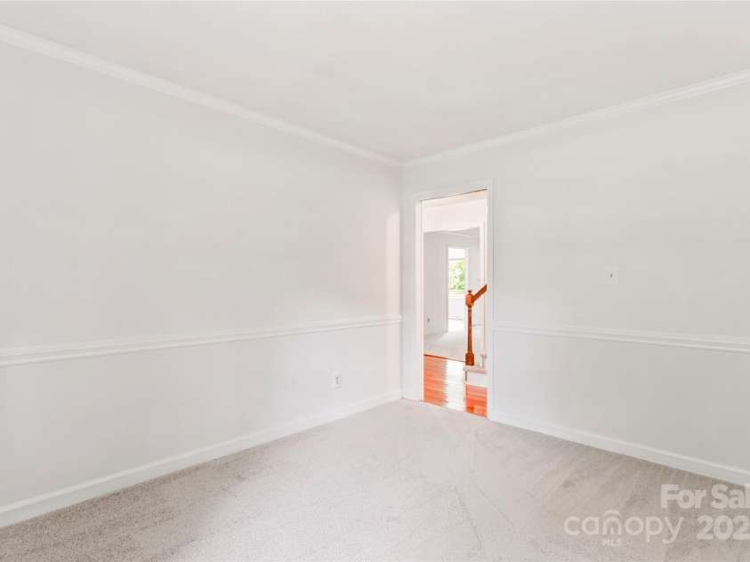 5812 Chapel Creek Court, Charlotte, NC 28226.  MLS# CAR4293995, YatesRealty ID 33915. Bedroom #3 on main floor