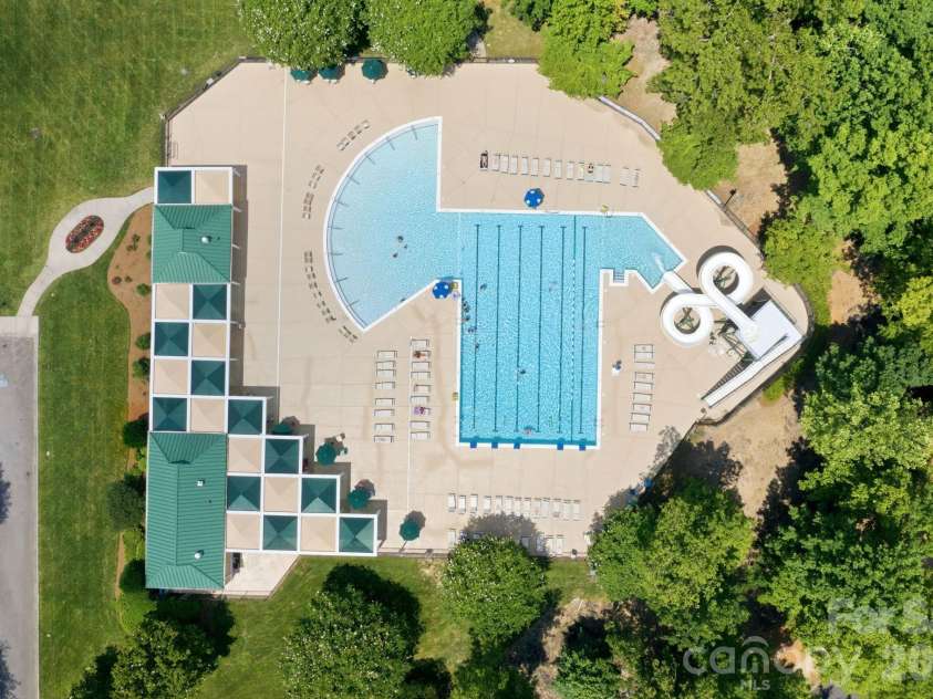 9511 Long Hill Drive, Charlotte, NC 28214.  MLS# CAR4393341, YatesRealty ID 33930. And a waterslide!