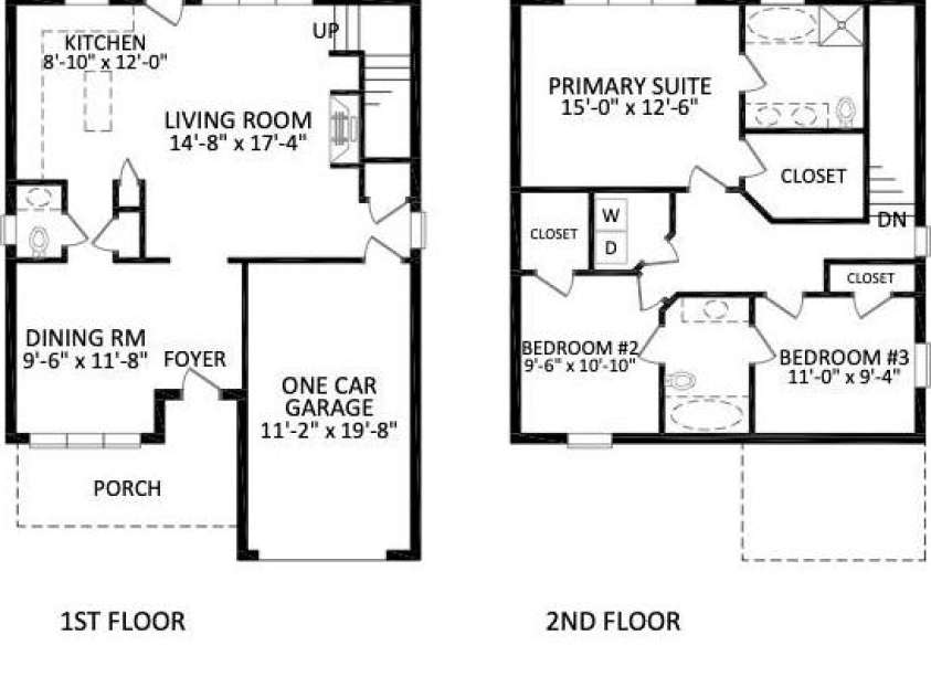 9511 Long Hill Drive, Charlotte, NC 28214.  MLS# CAR4393341, YatesRealty ID 33930. Floor plan