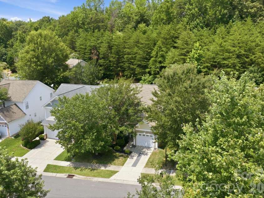 9511 Long Hill Drive, Charlotte, NC 28214.  MLS# CAR4393341, YatesRealty ID 33930. Surrounded by trees!