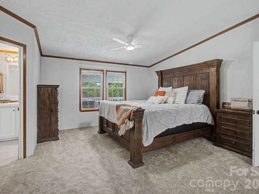 22 Sweet Briar Path Way, Hendersonville, NC 28792.  MLS# CAR4396421, YatesRealty ID 33933. Main bedroom