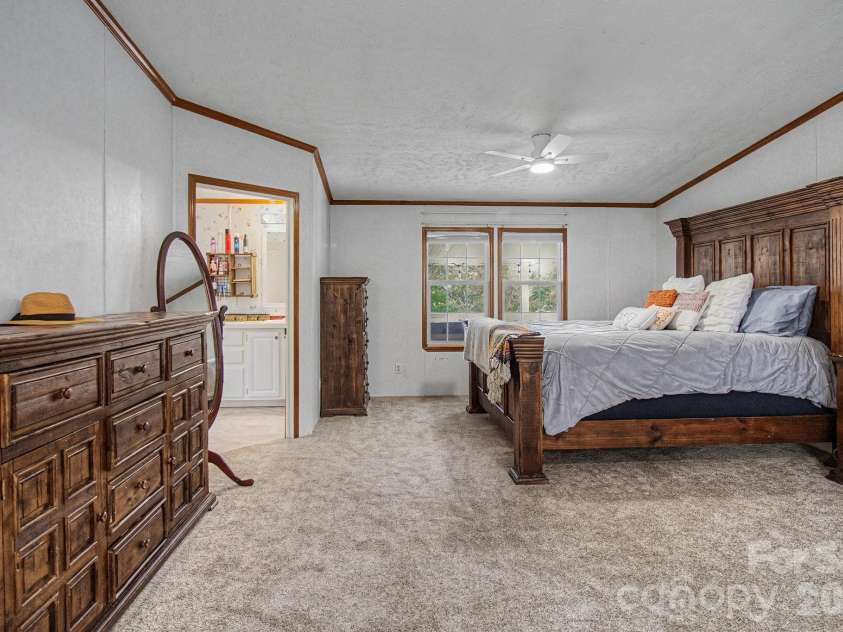 22 Sweet Briar Path Way, Hendersonville, NC 28792.  MLS# CAR4396421, YatesRealty ID 33933. Main bedroom