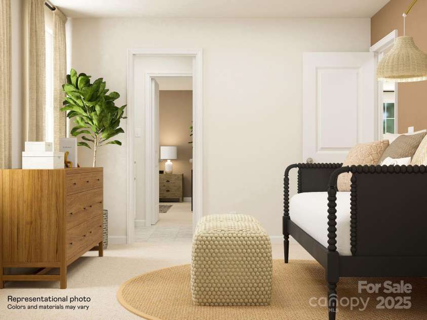 4660 Potters Wheel Drive, Fort Mill, SC 29715.  MLS# CAR4293597, YatesRealty ID 33933. Bedroom 2