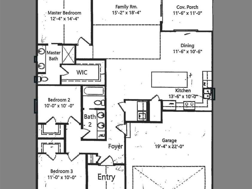 376 Windy Acres Knoll Drive, Hendersonville, NC 28792.  MLS# CAR4381733, YatesRealty ID 33934. Floorplan