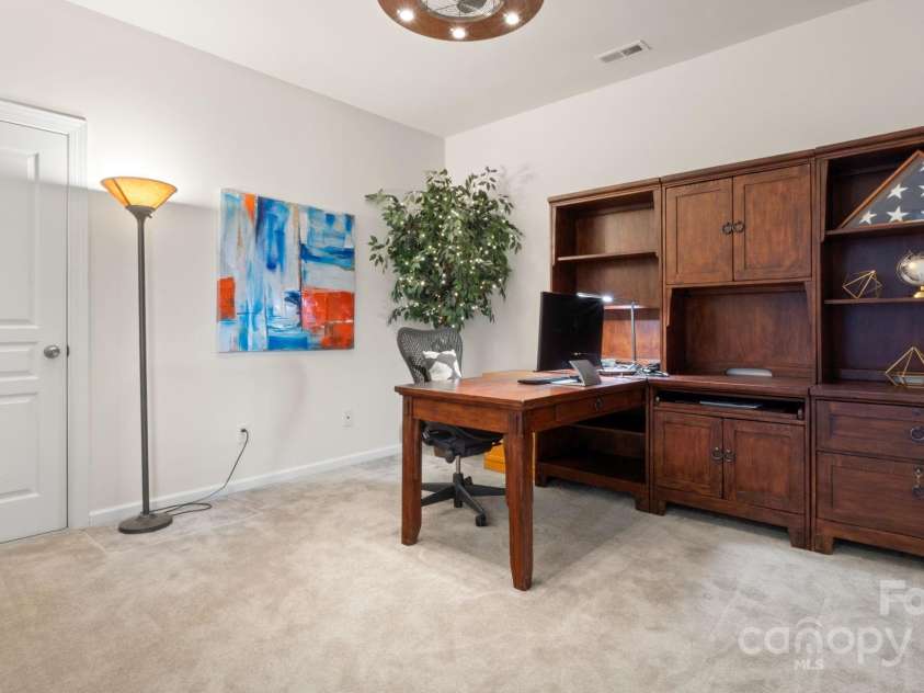 8534 Loxton Circle, Charlotte, NC 28214.  MLS# CAR4232602, YatesRealty ID 3394. Upstairs flex room is perfect for an office, media room, playroom, 4th bedroom, and more!
