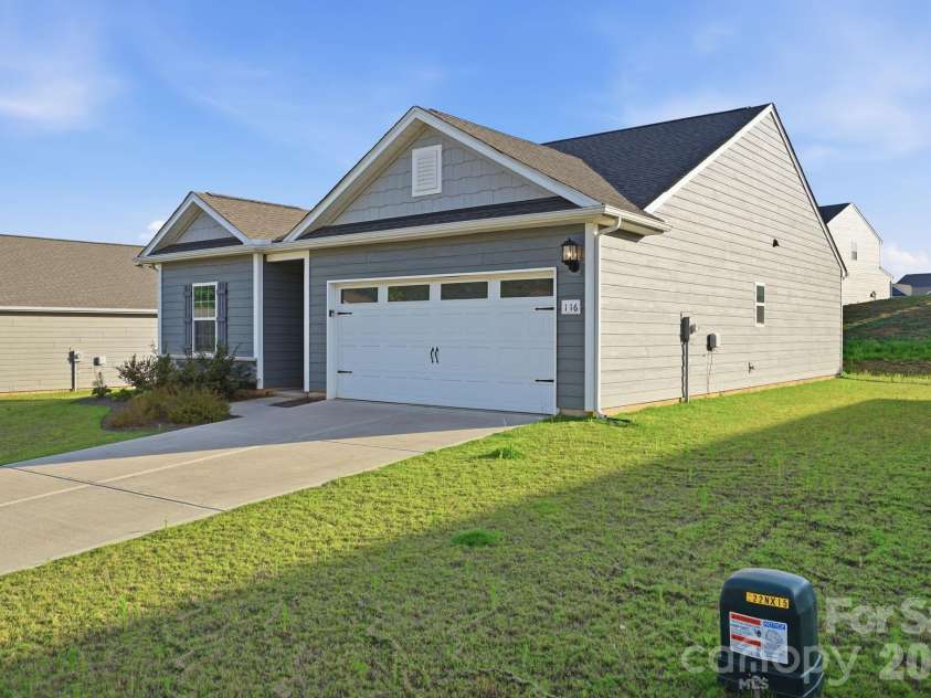 116 Sina Street, Troutman, NC 28166.  MLS# CAR4398210, YatesRealty ID 33940. 