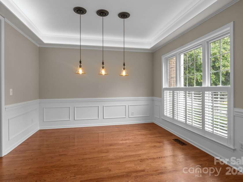 16923 Laureate Road, Huntersville, NC 28078.  MLS# CAR4286306, YatesRealty ID 33940. Dining room