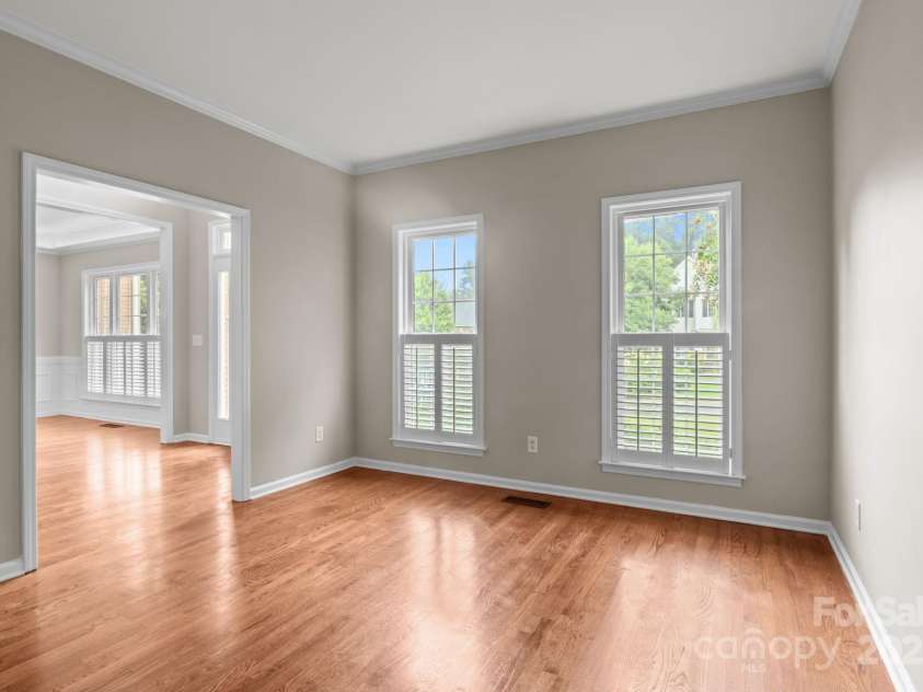16923 Laureate Road, Huntersville, NC 28078.  MLS# CAR4286306, YatesRealty ID 33940. Office/living room