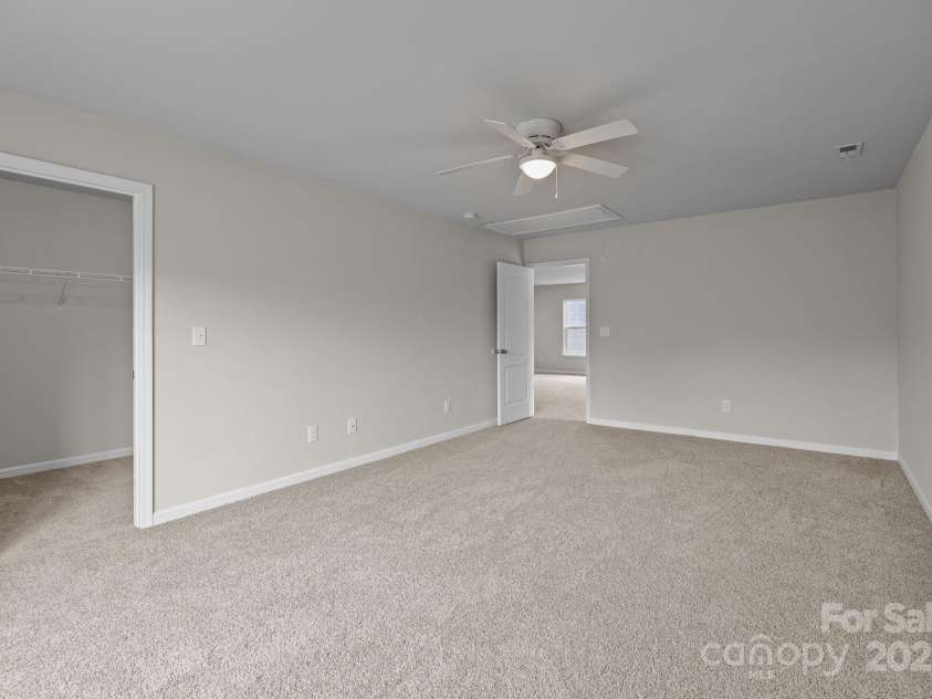 555 Settlers Grove Lane, Salisbury, NC 28146.  MLS# CAR4292670, YatesRealty ID 33958. Bedroom- upper level