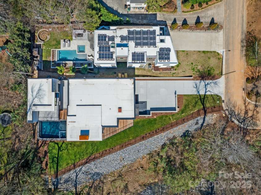 2832 Arcadia Avenue, Charlotte, NC 28209.  MLS# CAR4217335, YatesRealty ID 3396. Aerial View