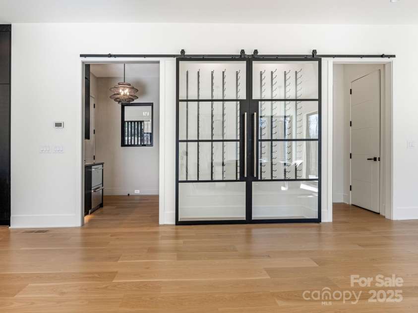 2832 Arcadia Avenue, Charlotte, NC 28209.  MLS# CAR4217335, YatesRealty ID 3396. Wine Wall