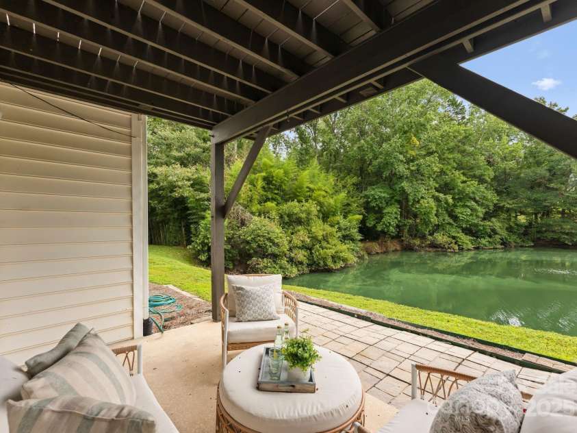 6207 Padget Parrish Court, Charlotte, NC 28270.  MLS# CAR4293490, YatesRealty ID 33977. Lower Level Covered Patio