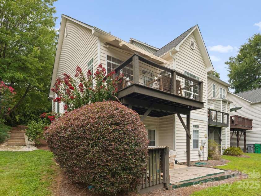 6207 Padget Parrish Court, Charlotte, NC 28270.  MLS# CAR4293490, YatesRealty ID 33977. Rear Exterior
