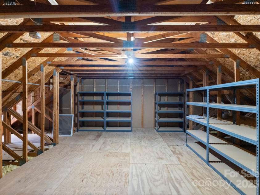 6207 Padget Parrish Court, Charlotte, NC 28270.  MLS# CAR4293490, YatesRealty ID 33977. Upper Level Attic