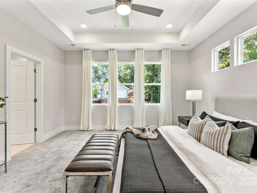 1645 Carolina Circle, Gastonia, NC 28054.  MLS# CAR4288958, YatesRealty ID 3398. Primary Bedroom