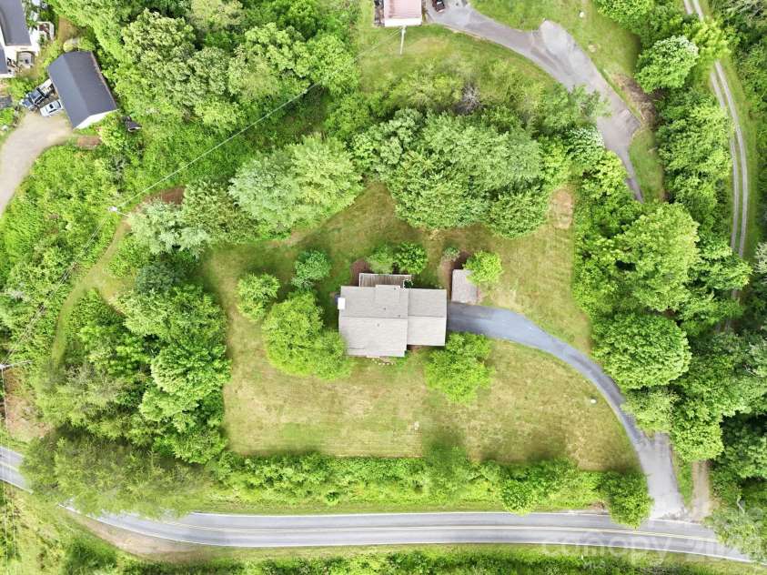 1091 WINDSWEPT RIDGE Road, Marshall, NC 28753.  MLS# CAR4393811, YatesRealty ID 33980. Arial