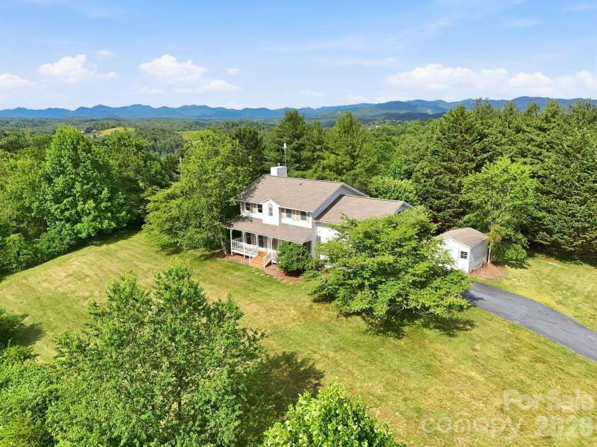 1091 WINDSWEPT RIDGE Road, Marshall, NC 28753.  MLS# CAR4393811, YatesRealty ID 33980. Never ending mountains