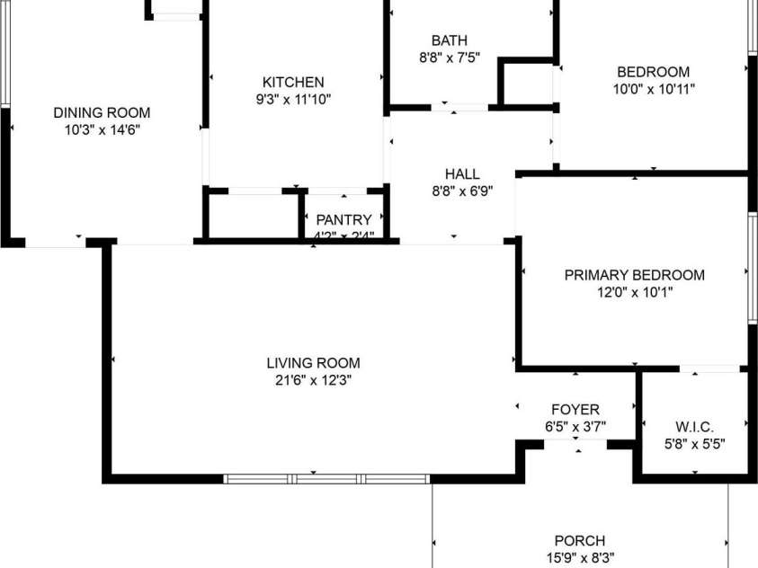 4036 Dinglewood Avenue, Charlotte, NC 28205.  MLS# CAR4289114, YatesRealty ID 33982. 