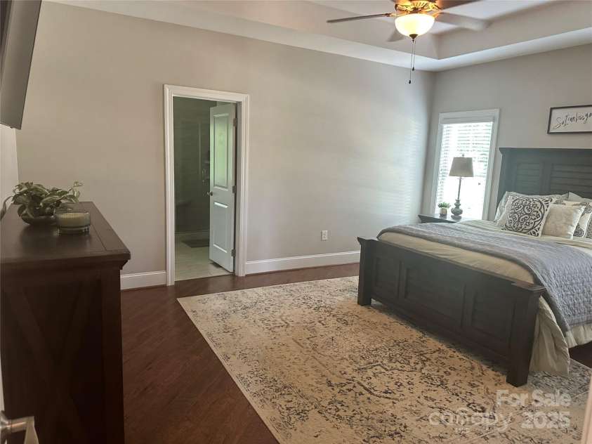4122 Waterway Drive, Monroe, NC 28110.  MLS# CAR4279760, YatesRealty ID 33987. Master Bedroom