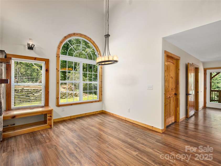 114 Nature Drive, Hendersonville, NC 28792.  MLS# CAR4288878, YatesRealty ID 33991. Dining Area 