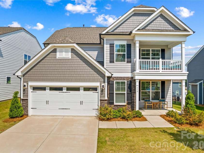 116 Summerhill Drive, Mooresville, NC 28115.  MLS# CAR4397596, YatesRealty ID 34005. Front of home