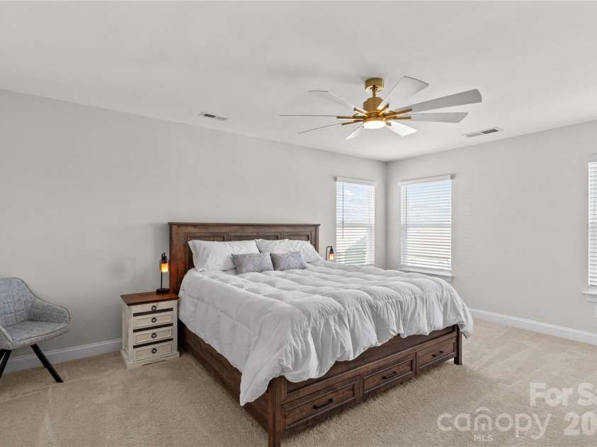 116 Summerhill Drive, Mooresville, NC 28115.  MLS# CAR4397596, YatesRealty ID 34005. Primary Bedroom
