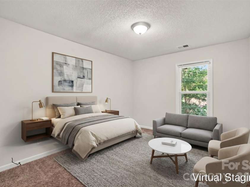 9604 Newby Lane, Matthews, NC 28105.  MLS# CAR4395981, YatesRealty ID 34007. Virtually Staged