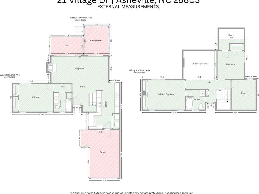 21 Village Drive, Asheville, NC 28803.  MLS# CAR4397486, YatesRealty ID 34010. 