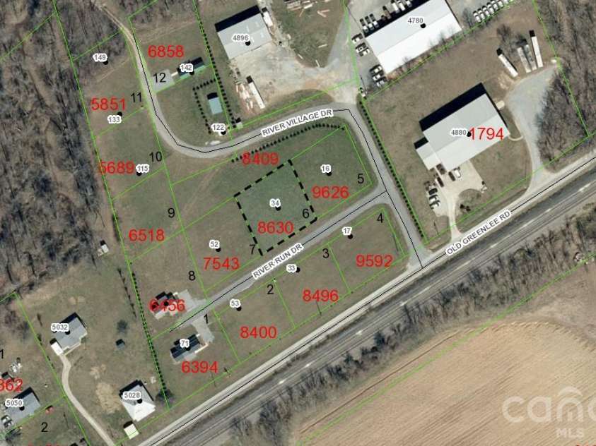34 River Run Drive, Marion, NC 28752.  MLS# CAR4398452, YatesRealty ID 34011. Lot 6