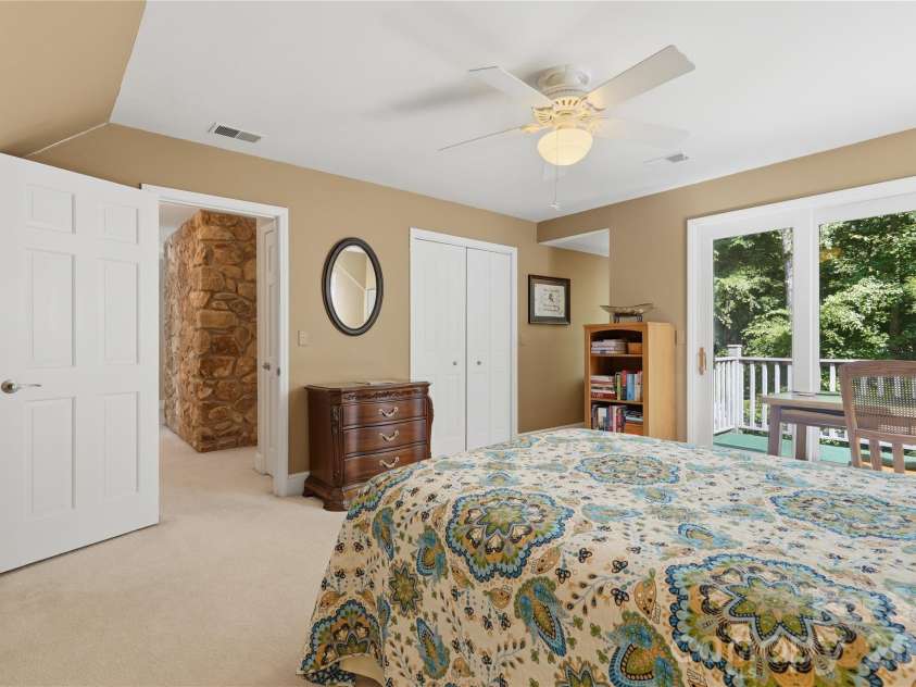 2402 Beaucatcher Lane, Charlotte, NC 28270.  MLS# CAR4394384, YatesRealty ID 34019. Bedroom #4 has it's own balcony