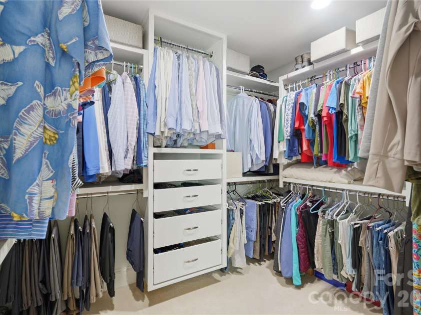 2402 Beaucatcher Lane, Charlotte, NC 28270.  MLS# CAR4394384, YatesRealty ID 34019. Custom closet system - 2019