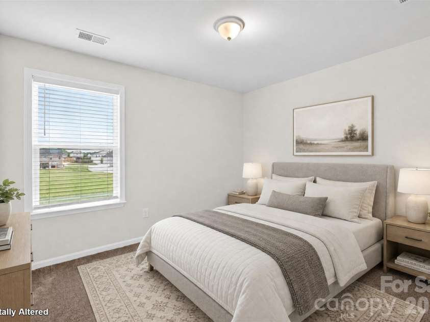 7061 Luna Mae Court, Boiling Springs, SC 29316.  MLS# CAR4373315, YatesRealty ID 34026. Bedroom 3 staged