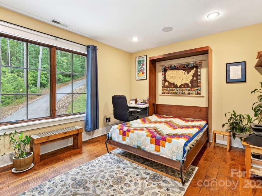 186 Fish Camp Drive, Nebo, NC 28761.  MLS# CAR4293027, YatesRealty ID 34040. Handmade murphy bed