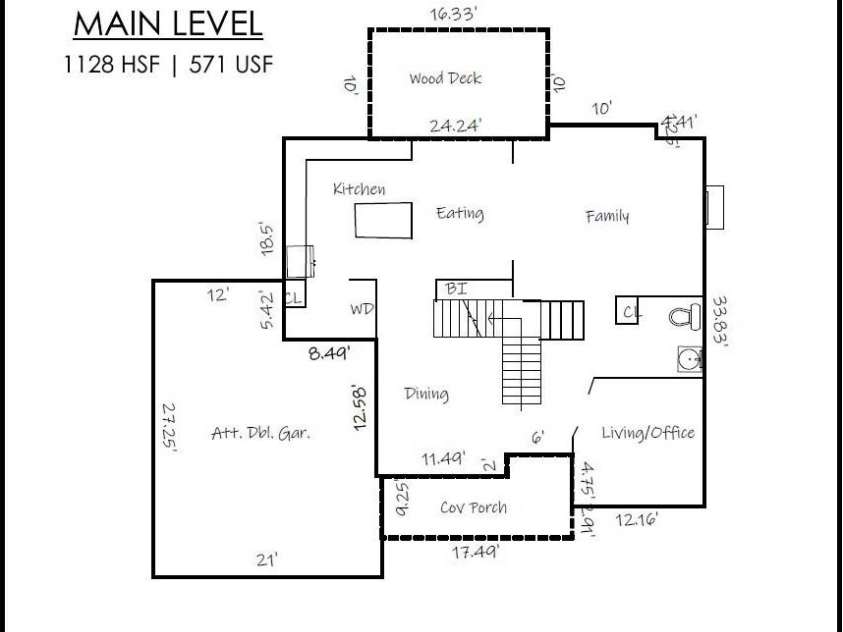 5780 Crown Terrace, Hickory, NC 28601.  MLS# CAR4389606, YatesRealty ID 34040. 