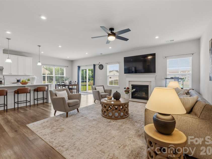 703 Dogwood Creek Lane, Indian Trail, NC 28079.  MLS# CAR4389339, YatesRealty ID 34043. Large open floorplan