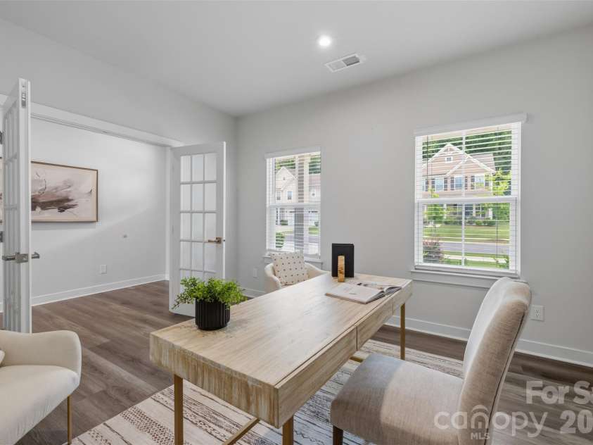 703 Dogwood Creek Lane, Indian Trail, NC 28079.  MLS# CAR4389339, YatesRealty ID 34043. Main level office