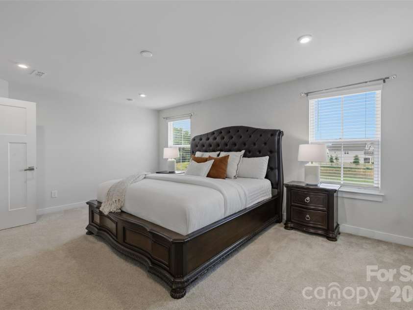 703 Dogwood Creek Lane, Indian Trail, NC 28079.  MLS# CAR4389339, YatesRealty ID 34043. Master bedroom
