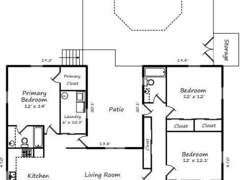 2111 Linalda Court, Charlotte, NC 28214.  MLS# CAR4289878, YatesRealty ID 34046. 