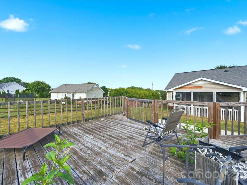 4705 Ceria Drive, Monroe, NC 28112.  MLS# CAR4398109, YatesRealty ID 34048. Backyard