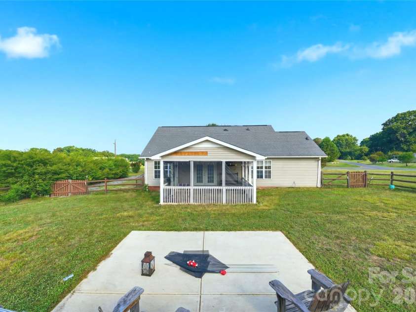 4705 Ceria Drive, Monroe, NC 28112.  MLS# CAR4398109, YatesRealty ID 34048. Backyard