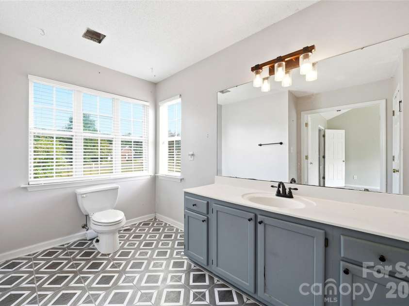 4705 Ceria Drive, Monroe, NC 28112.  MLS# CAR4398109, YatesRealty ID 34048. Primary Full Bath